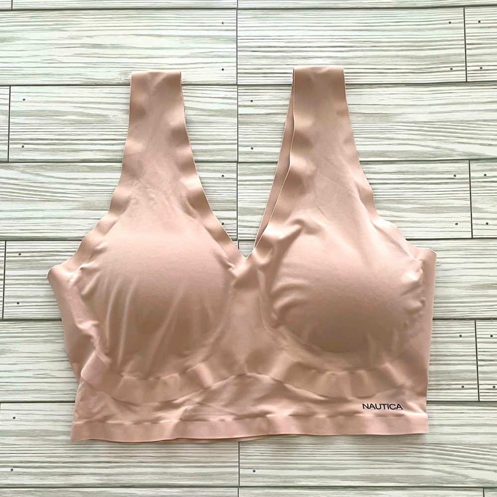 Nautica Seamless Logo Bralettes